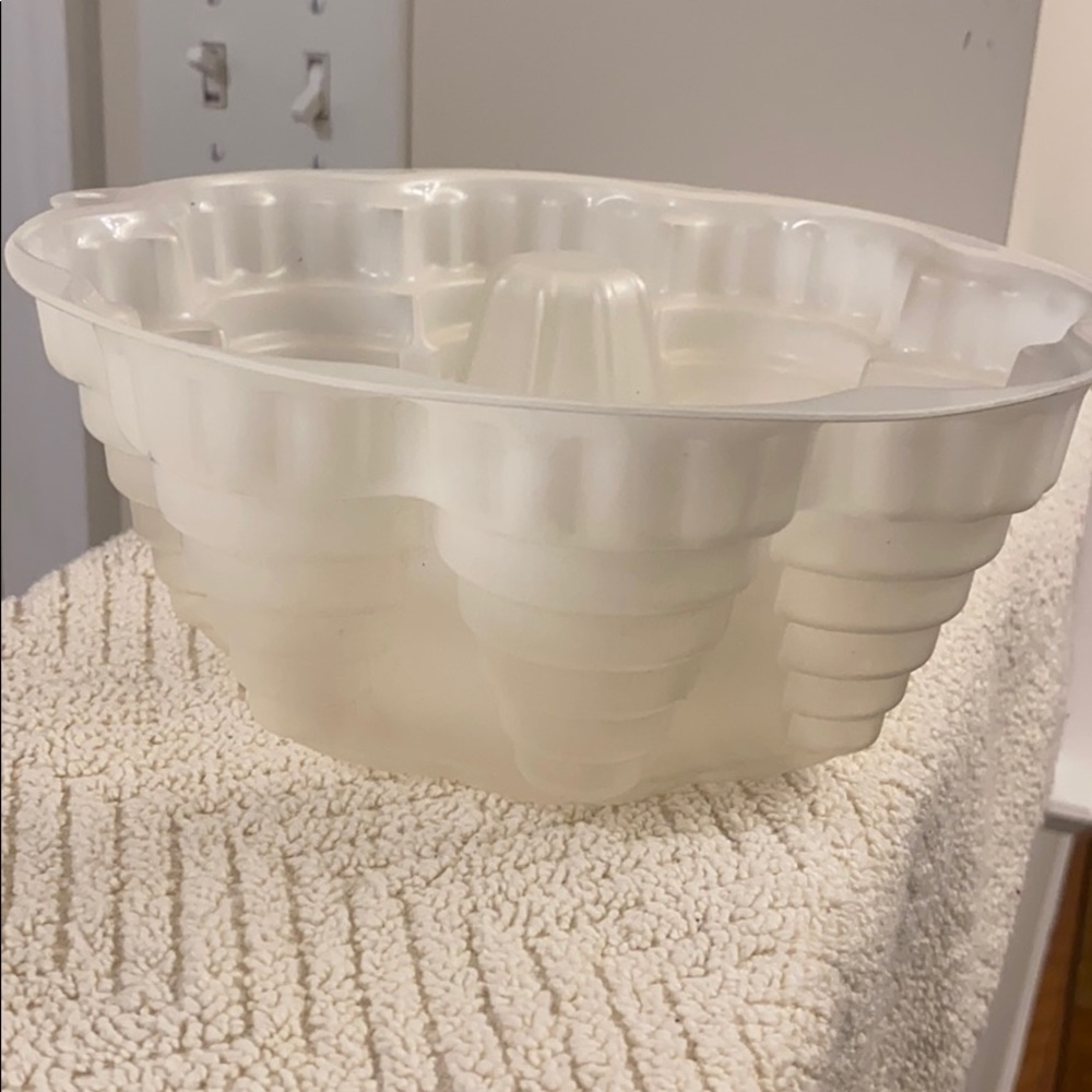 Round Plastic Jello Mold Design Unbranded Holiday Christmas Thanksgiving